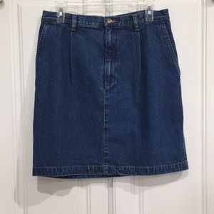 Jean skirt Eddie Bauer